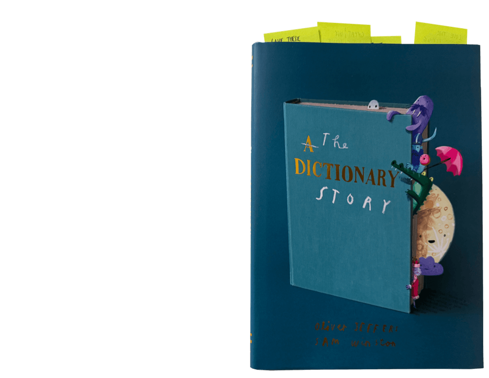 Front cover of The Dictionary Story
