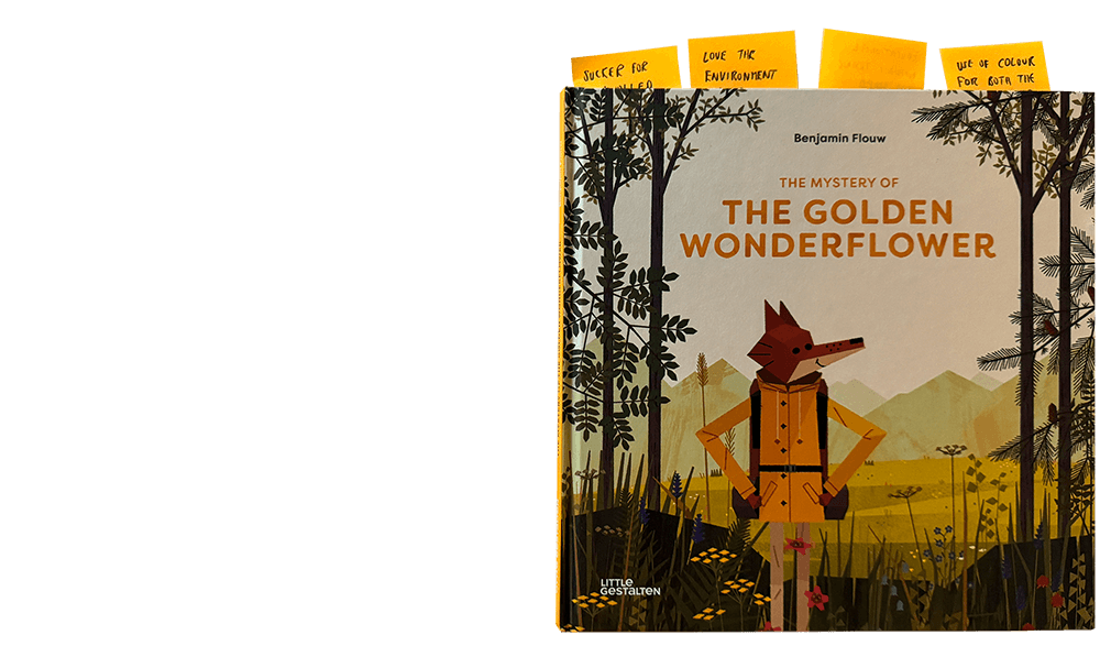 Front cover of The Mystery of the Golden Wonderflower