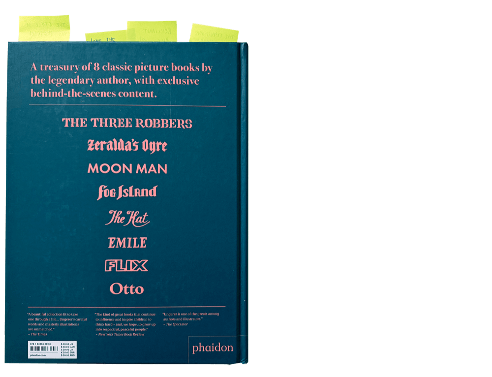 Back cover of A Treasury of 8 Books