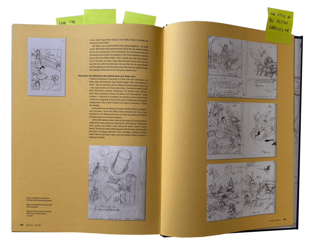Spread from A Treasury of 8 Books